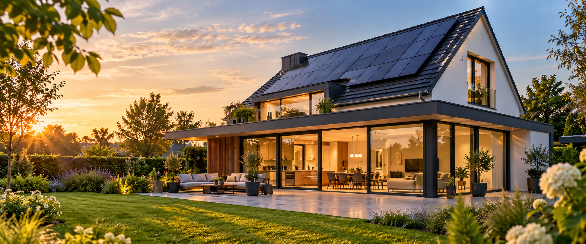 Moderne energiezuinige woning